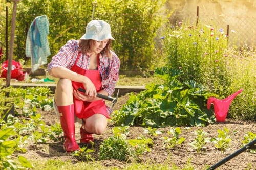Eco-friendly garden waste disposal